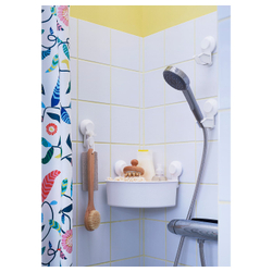 IKEA TISKEN  (ИКЕА ТИСКЕН)  -  Держатель для душевой лейки - белый
