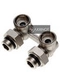 Узел нижнего подключения угловой 1/2" НР х 3/4" НР