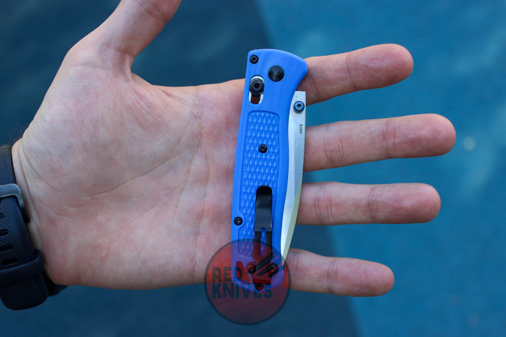 Нож Benchmade 535 Bugout - G10 - Синий BMCU535-SS-20CV-G10-BLU