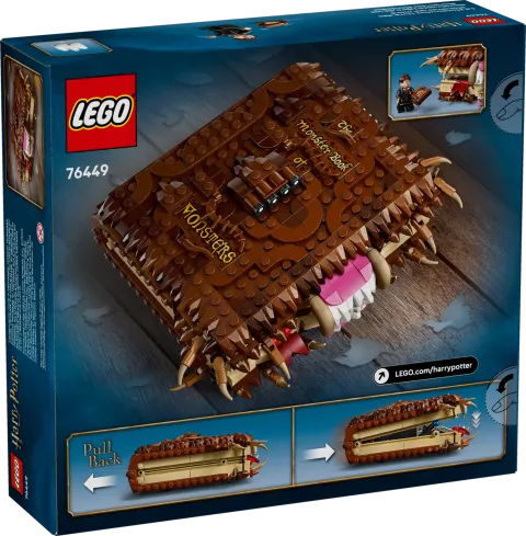 Конструктор LEGO Harry Potter 76449 Чавкающий монстр Книга монстров