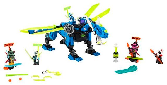 Lego konstruktor Ninjago Jays Cyber Dragon