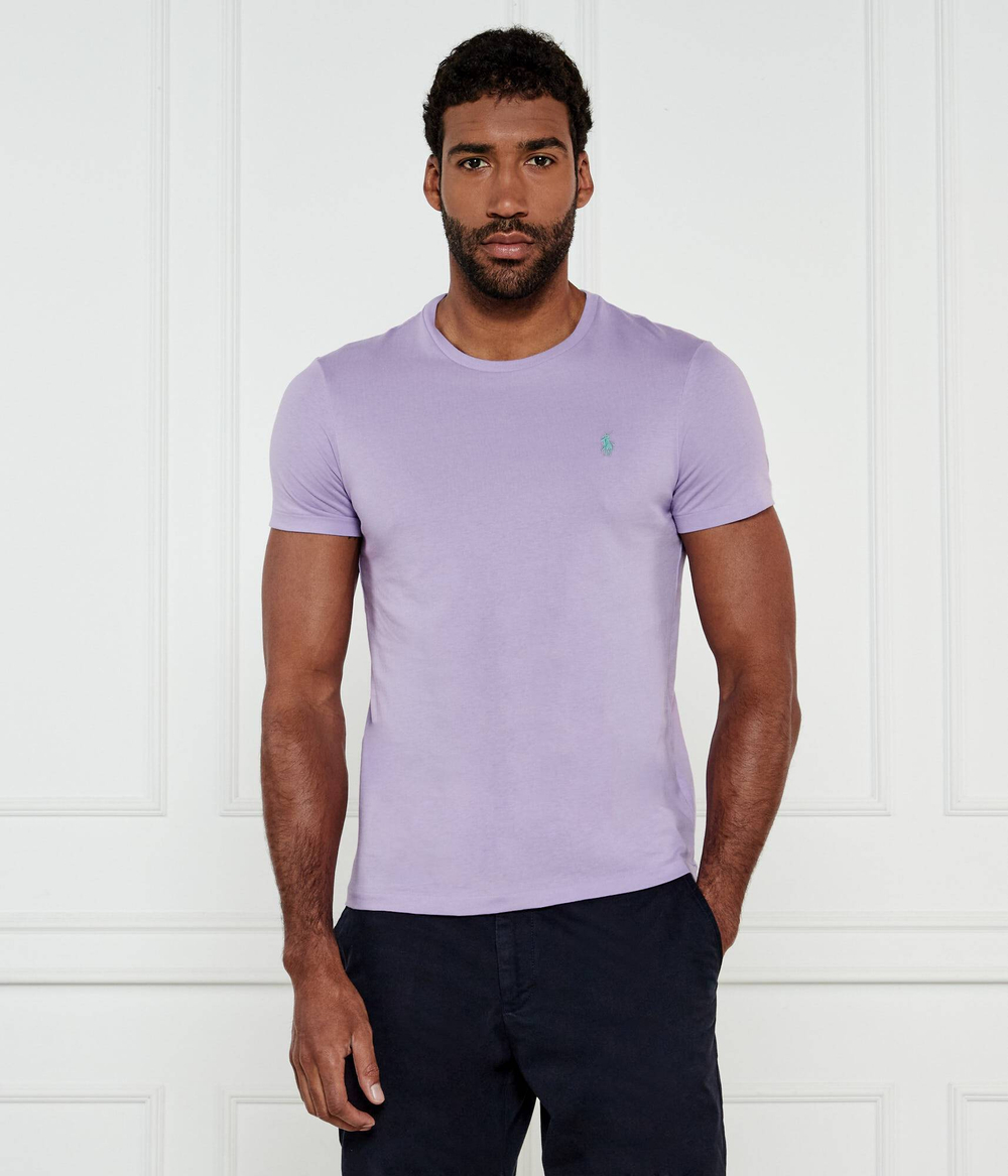 Футболка POLO RALPH LAUREN - фиолетовый(710671438)