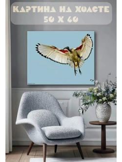 Картина на стену 40 X 50 Птица