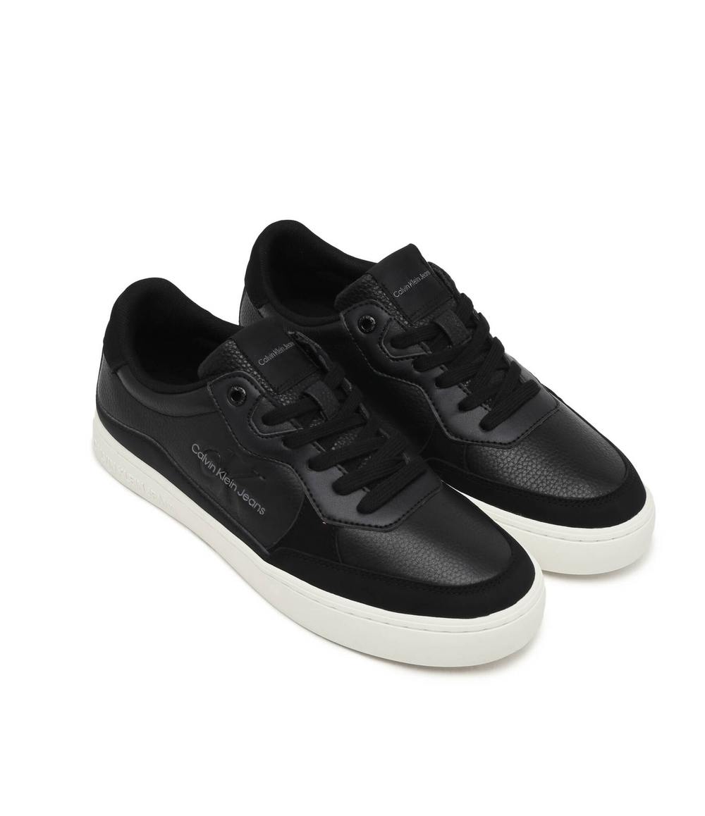 Кожаные кроссовки classic cupsole low lth ml fad CALVIN KLEIN JEANS - черный(YM0YM00885)
