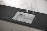 Кухонная мойка GRANULA Kitchen Space (5501U, АРКТИК)