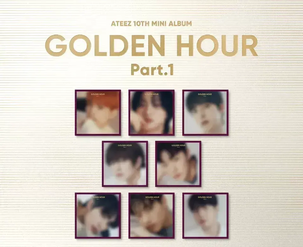 Альбом ATEEZ - GOLDEN HOUR : Part.1 [Digipack ver.] (Ёсан)