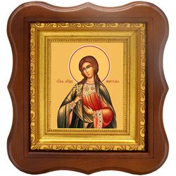 Анатолия Римская мученица. Икона на холсте.