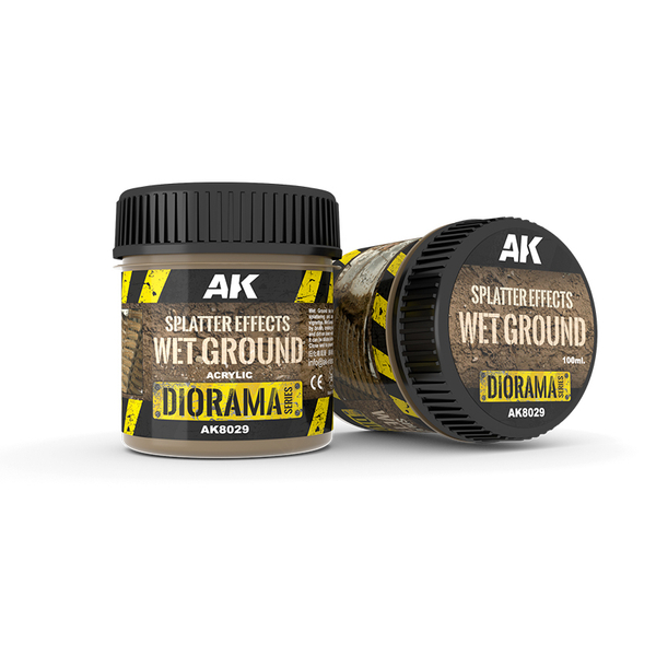 Паста для моделирования AK Interactive Splatter Effects Wet Ground 100ml