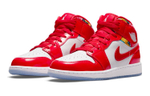 Jordan 1 Mid Barcelona Sweater Red Patent GS