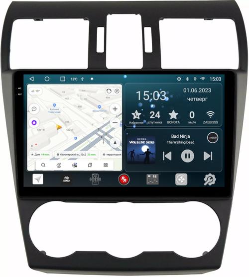Магнитола для Subaru Forester, Impreza, XV 2012-2015 - RedPower 362 Android 10, Быстрая, QLED+2K, CarPlay, SIM-слот