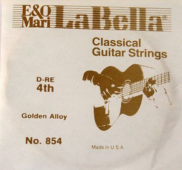 854 Отдельная струна №4, бронза, La Bella