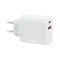 Адаптер питания WiWU Comet USB / Type-C QC 3.0 Белый