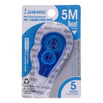 Корректирующая лента офисная 5мм*5м 8 дизайнов микс на блистере