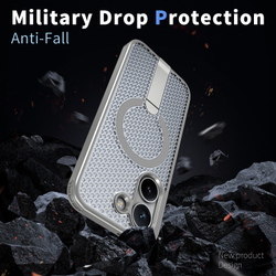 Прозрачный чехол Mesh Pro Magnetic Case для Poco X8 Pro 5G