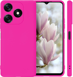 Мягкий Soft Touch чехол из силикона для TECNO SPARK 10C / 10 (не PRO!) с бархатной подкладкой
