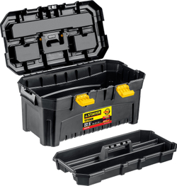 STAYER TITAN-22, 580 x 320 x 280 мм, (22″), пластиковый ящик для инструментов (38016-22)