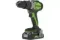 Аккумуляторная дрель-шуруповерт "GREENWORKS" GD24DD60K2 3704107UA