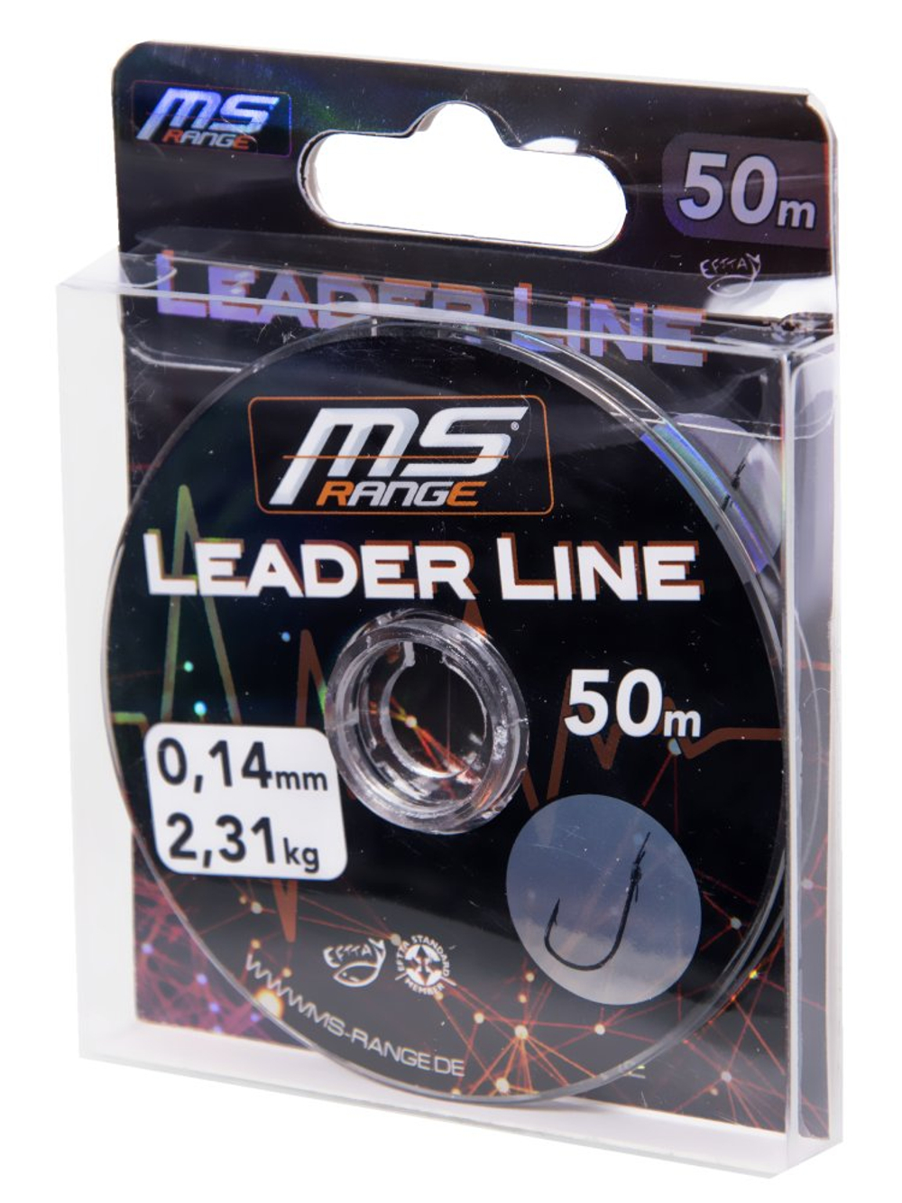 Леска моно. MS Range LEADER LINE Clear 050/014