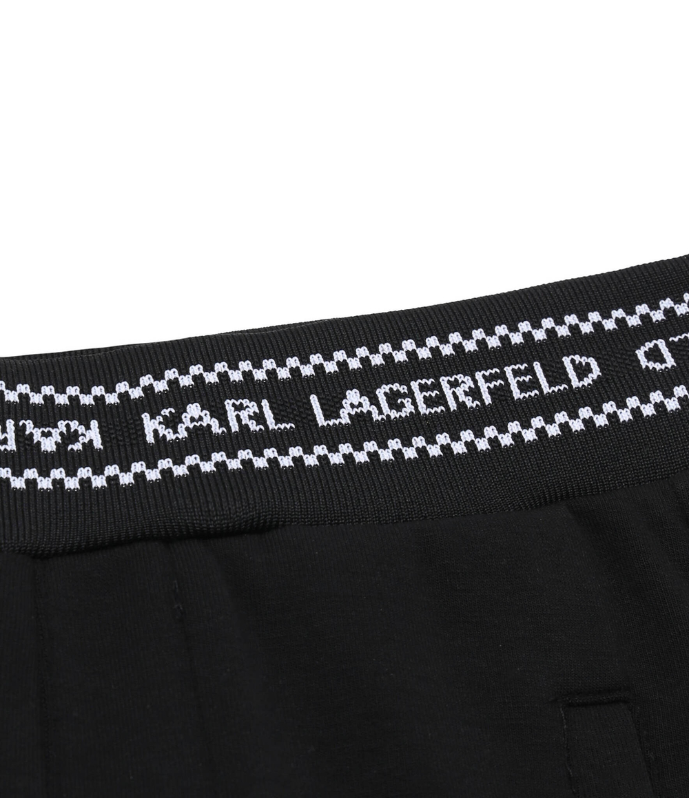 Спортивные штаны Karl Lagerfeld Kids - черный(Z30031)
