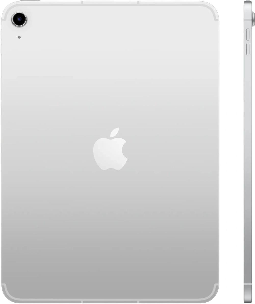 Планшет Apple iPad 2025 A3355 A16 Bionic 5C RAM6Gb ROM128Gb 11" IPS 2360x1640 5G eSIM iOS серебристый 12Mpix 12Mpix BT WiFi 9hr