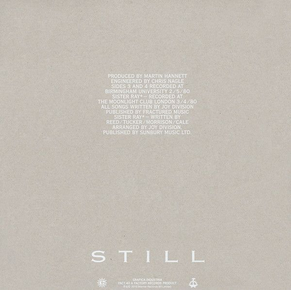 Joy Division — Still (LP)