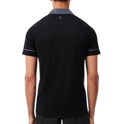 Мужское теннисное поло Lacoste Tennis x Novak Djokovic On Court - khaki/fluor