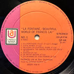 Francis Lai Et Son Orchestre - La Fontain (Япония 1971г.)
