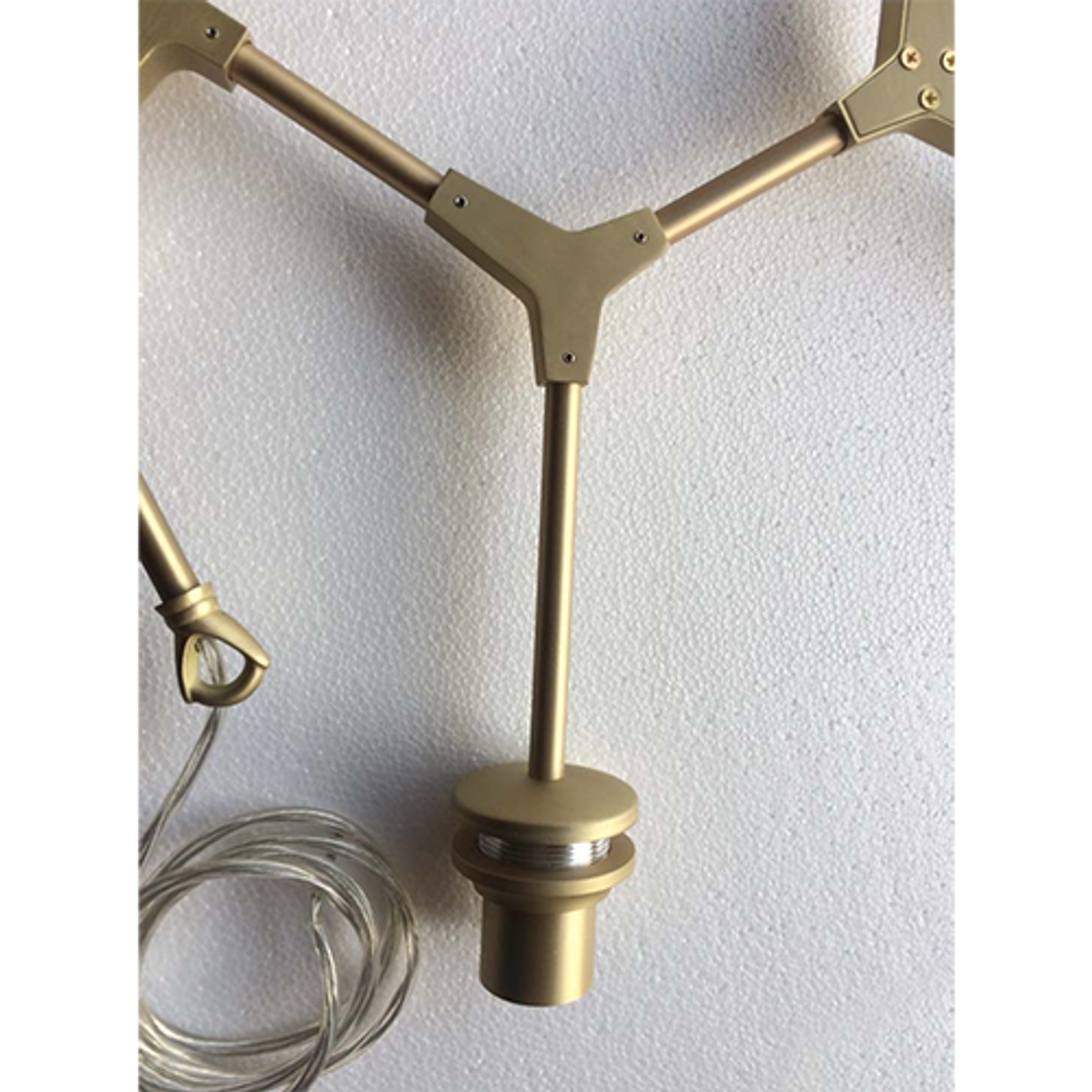 Люстра  BRANCHING BUBBLE CHANDELIER 5 by LINDSEY ADELMAN ( GOLD )