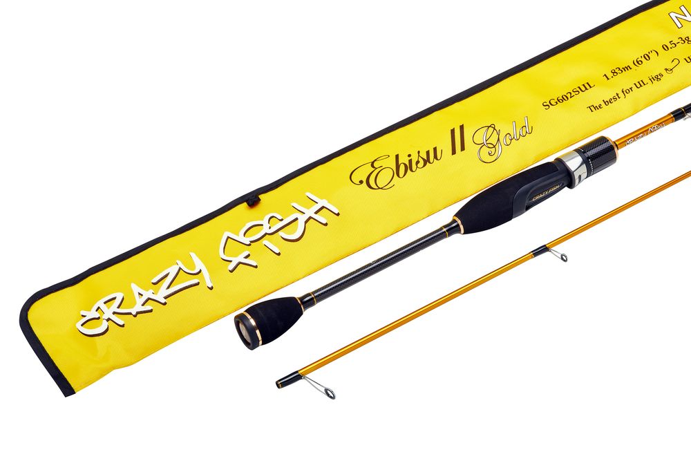 Спиннинг Ebisu II Gold SG602SUL Nano Jig new style