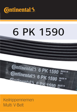 Ремень генератора Continental 6PK1590