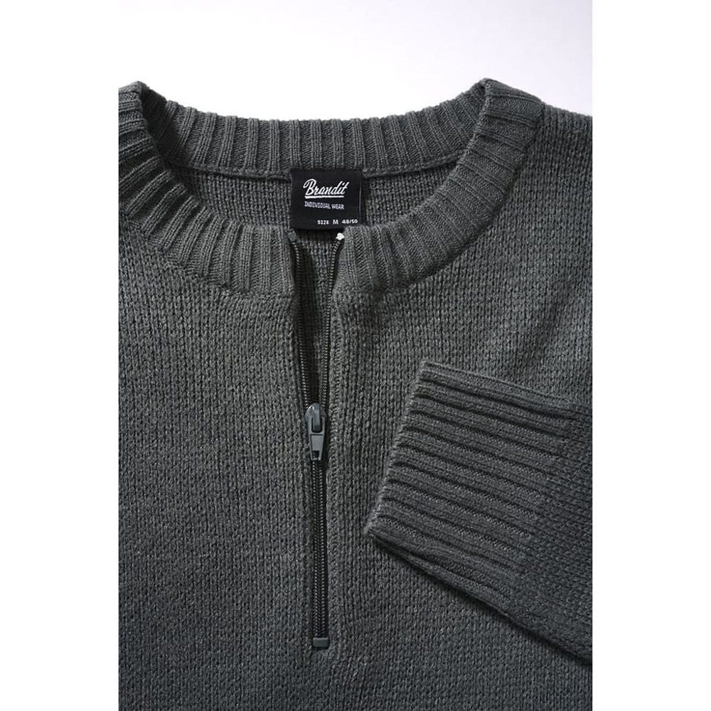 Свитер BRANDIT Pullover Armee ANTHRACITE
