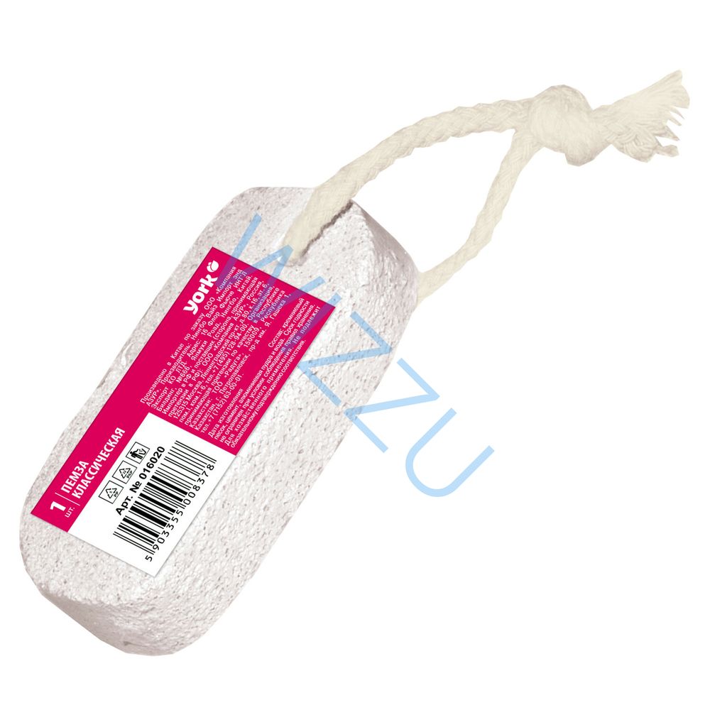 Пемза косметическая нат YORK 144 шт