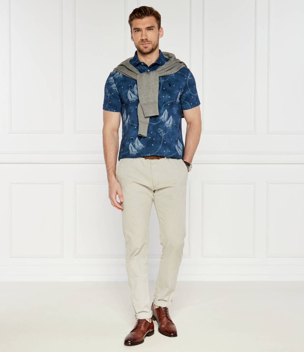 Поло POLO RALPH LAUREN - голубой(710941436)