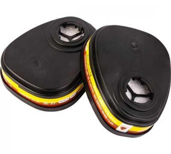 Противогазовый фильтр Jeta Safety 6540 A1E1, многоразовый, 1 шт