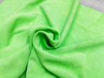 Замша Fluo Lime зеленая натуральная
