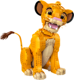Конструктор Лего Дисней Король Лев Молодой Симба | LEGO Disney Young Simba 43247 коллекционная модель, 1445 дет. (18+)