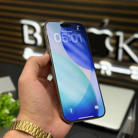 Б/У Телефон Apple iPhone 16 Pro Max 256 Desert 89% (CYYWQJTQP6)