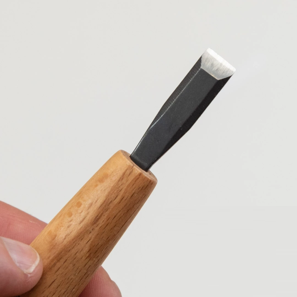 Стамеска японская для резьбы по дереву Miki Tool Seigen N 2, плоская 9 мм М00019859