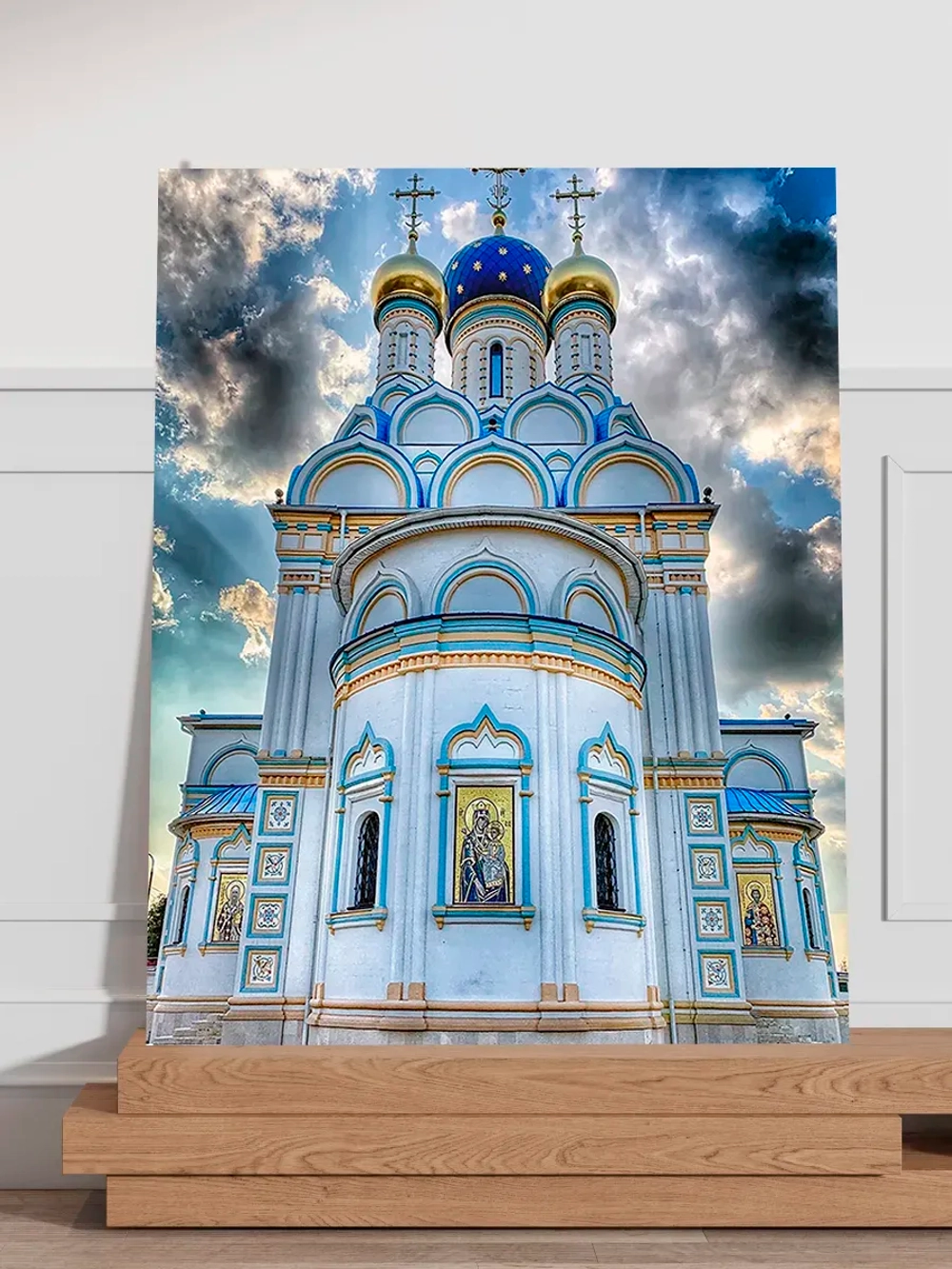 Картина "Храм" для интерьера 30х40см 1шт