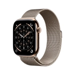 Умные часы Apple Watch Series 11 GPS + Cellular, 46mm, Gold Titanium Case with Natural Milanese Loop