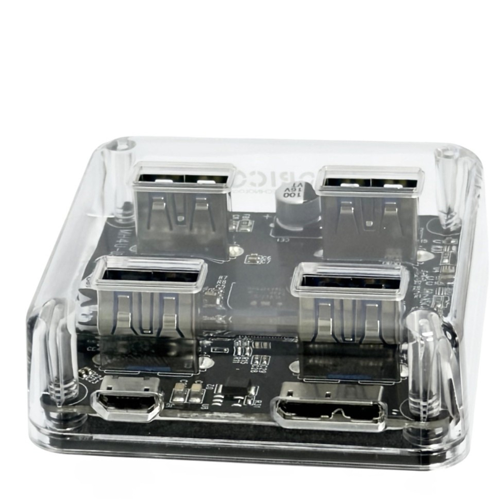USB-хаб Orico MH4U-U3 4xUSB3.0 серый