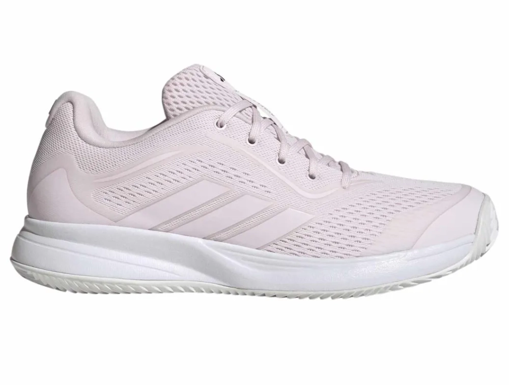 Женские теннисные кроссовки Adidas Avaflash 2 - distilled pink/distilled pink/maroon