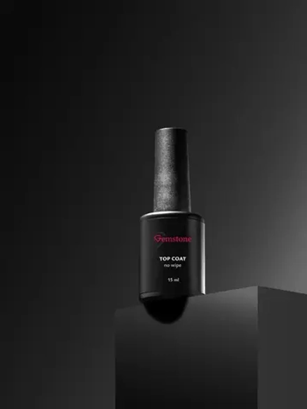 Gemstone Топ классический Top Coat, 15 мл прозрачный
