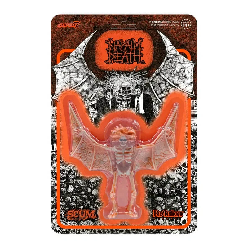 Фигурка Super7 - Napalm Death: Scum Demon (Orange)