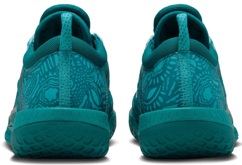 Мужские кроссовки теннисные Nike Zoom Court NXT HC - белый, Turkusowy