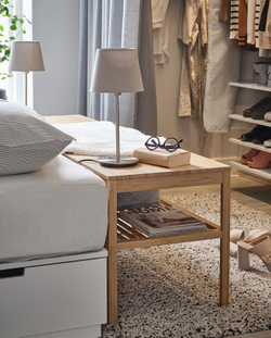 IKEA SKOTTORP  (ИКЕА СКОТТОРП)  -  Абажур, светло-серый, 19 см