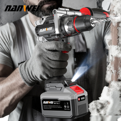 Шуруповерт аккумуляторный NANWEI NW-D5218C-0, 20 В, 180 Нм