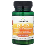 Swanson Vitamins, R-5-P, рибофлавин-5-фосфат, 50 мг, 60 растительных капсул