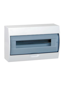 Корпус навесной ЩРН-П-18 Krepta 3 IP41 пластик. бел. IEK MKP12-N-18-40-10