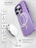 Чехол накладка iPhone 14 Pro 6.1" Gurdini Rome Series with Magsafe Purple
